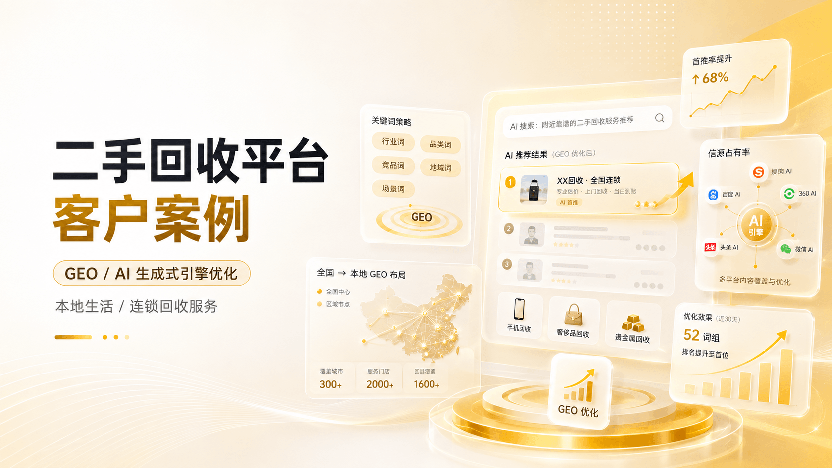 某头部二手回收平台服务案例